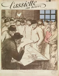 Smørtallerkenen, udgavenr. 1 (4. april), Caisse de Gr ève, 1901 (litografi)